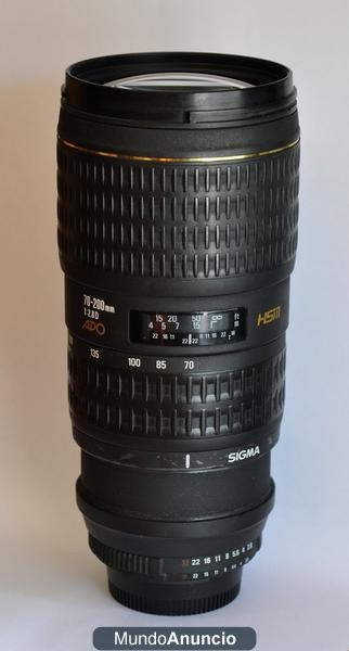Sigma 70-200 2,8 APO HSM EX para Nikon
