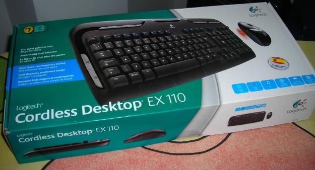 Teclado inalambrico logitech EX100