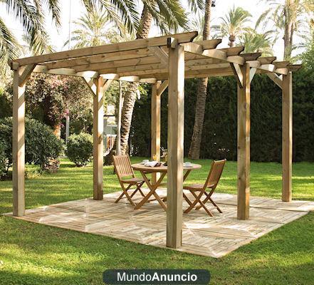 pergolas de madera