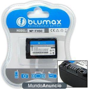 Blumax 65197 - Batería de ion de litio equivalente a Sony NP-FH50 (900 mAh)