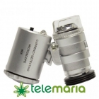 Lupa MINI Microscopio + acople para Iphone 4 60X KIT (NO.988) - mejor precio | unprecio.es