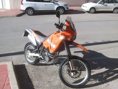 Moto ktm 640 lc4