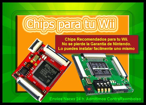 WII CHIPS :COMPRAR DRIVEKEY,WASABI DX , SUNDRIVER