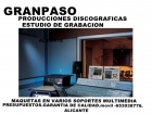 Estudio de grabacion discografica alicante - mejor precio | unprecio.es