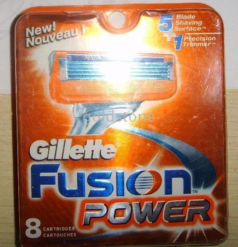 Recambios cuchillas afeitar GILLETTE FUSION POWER