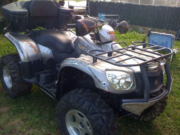 quad atv goes520max impecable 2000km