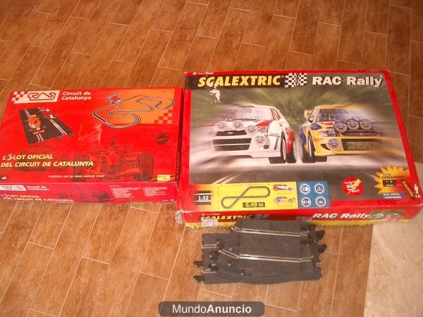 vendo scalextric