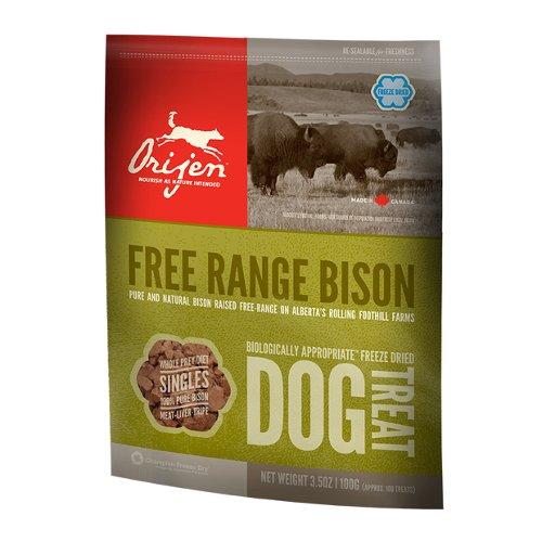 Orijen Treats Bison snack natural de bisonte para perros