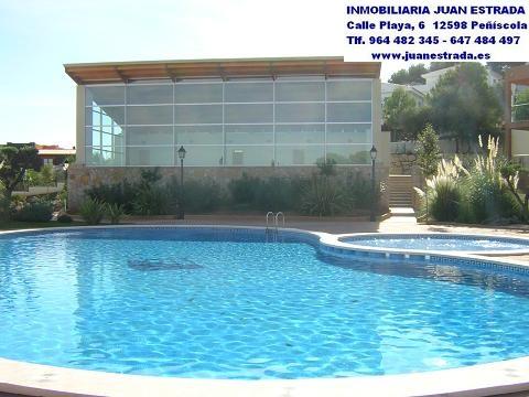Peñiscola chalets y adosado con piscina climatizada