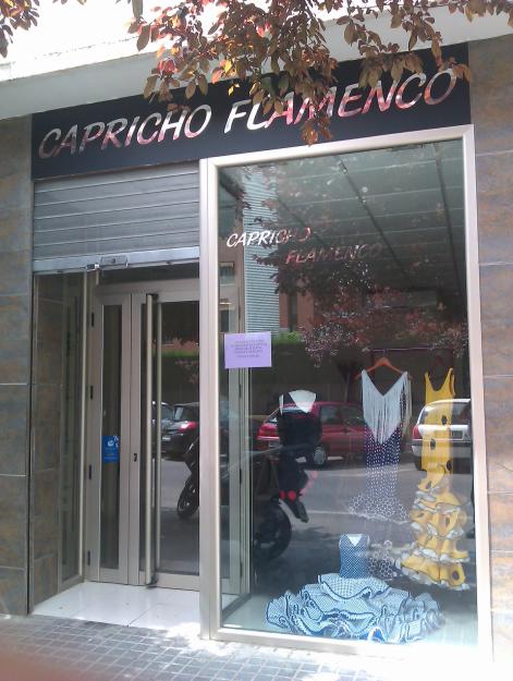 Taller de arreglos, confección trajes de flamenca a medida