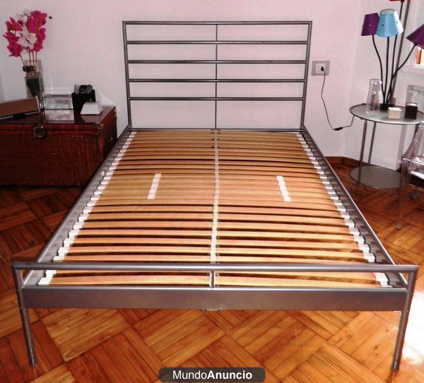 Estructura de cama Heimdal y somier