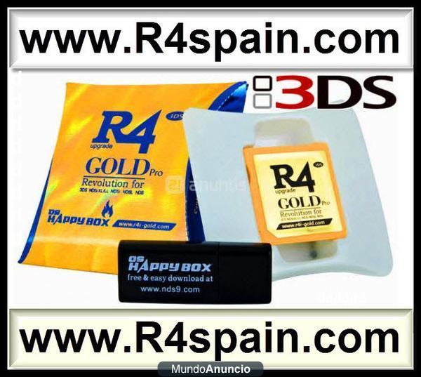 R4I GOLD CARTUCHOS DSI XL, 3DS para tus Juegos