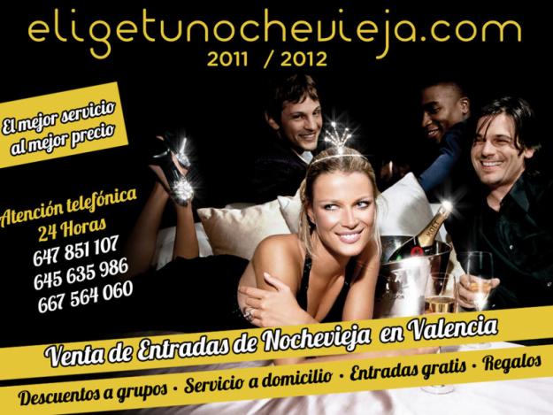 Venta de Entradas de Nochevieja Valencia 2011/2012