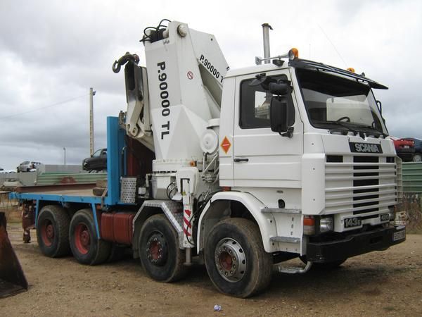 scania 420 con grua pk 90