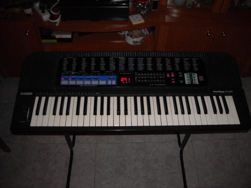 piano-teclado tone bank Casio ct-670