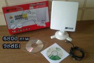 Adaptador WIFI Netsys 9000WN 6800mW+Antena 98dBi