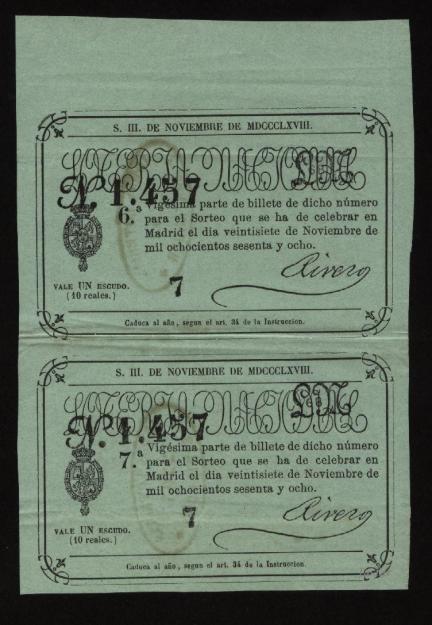 LOTERIA DE 1.868