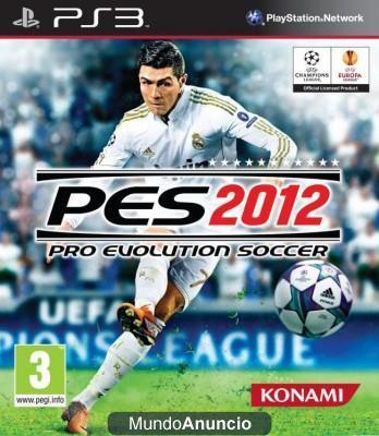 PES 2012 de PS3 nuevo