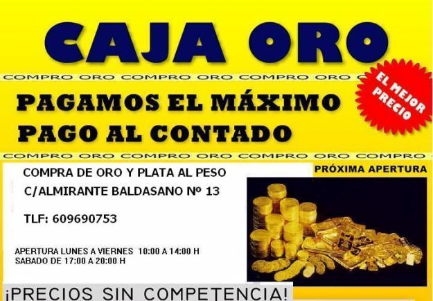 COMPRA DE ORO Y PLATA AL PESO