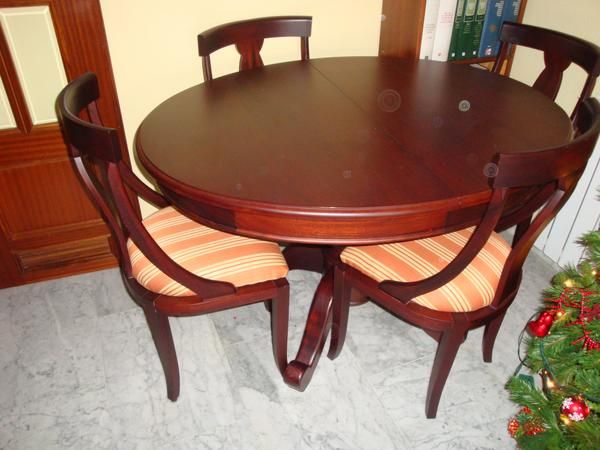 Conjunto mesa y sillas comedor