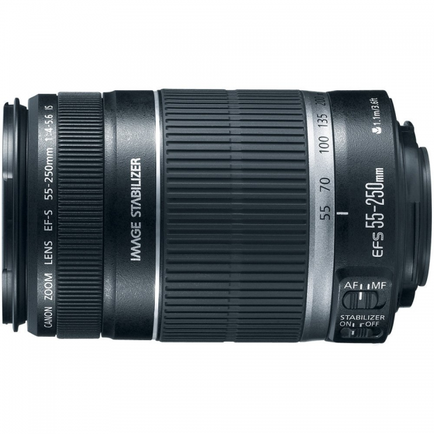 Canon EF-S 55-250mm f/4.0-5.6 IS II Telephoto Zoom Lens for Canon Digital SLR Cameras