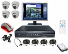 Kit de video vigilancia CCTV DVR con infrarrojos a color - mejor precio | unprecio.es