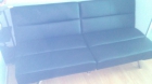 Vendo sofa cama piel negro click clack - mejor precio | unprecio.es