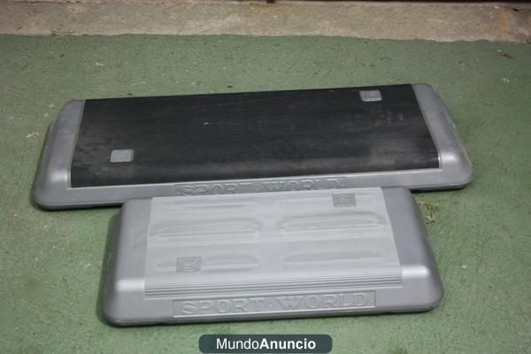 Step profesionales de gimnasio aerobic