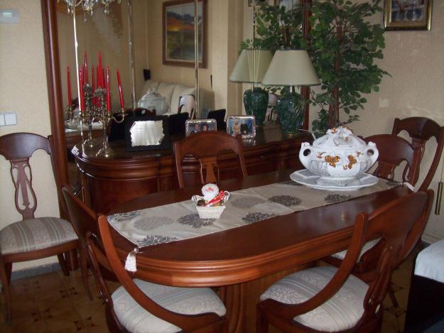 Counter OFERTA!!! COMEDOR COMPLETO DE CEREZO IMPECABLE. (Hostalric - GI)