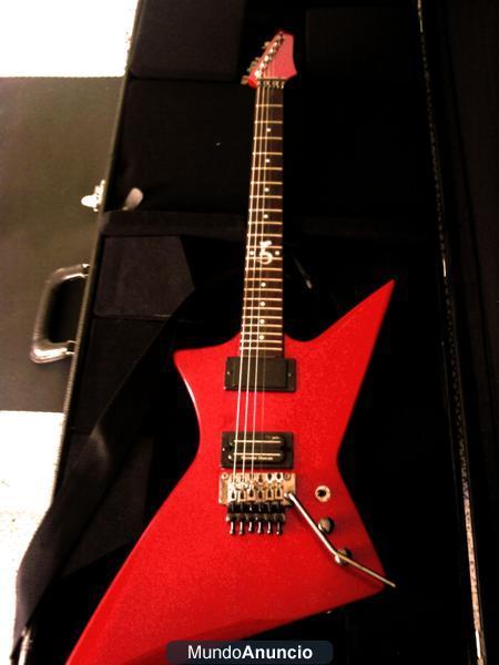 Guitarra Electrica Explorer con Seymour Duncan y Floyd Rose Original