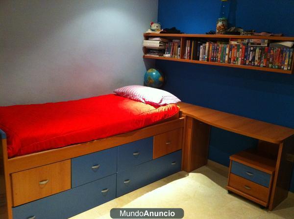 Se vende habitacion juvenil completa