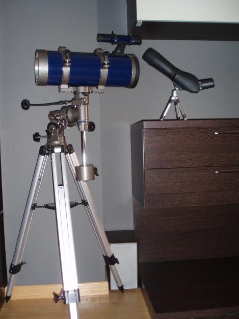 Vendo telescopio astronomico reflector y monocular terrestre