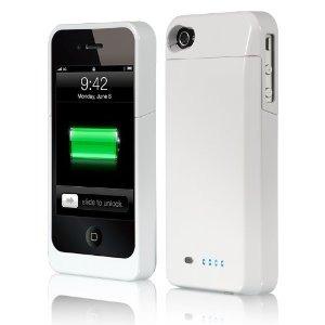 Bateria Externa - Carcasa iPhone 4 / 4s Color Blanco