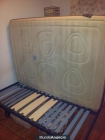 VENDO COLCHON VISCOELASTICO Y SOJA COMO NUEVO Y SOMIER CON LAMINAS DE REFUERZO LUMBAR. - mejor precio | unprecio.es