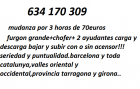 .....3horas por 70euros.....CON DOS AYUDANTES y conductor........ - mejor precio | unprecio.es