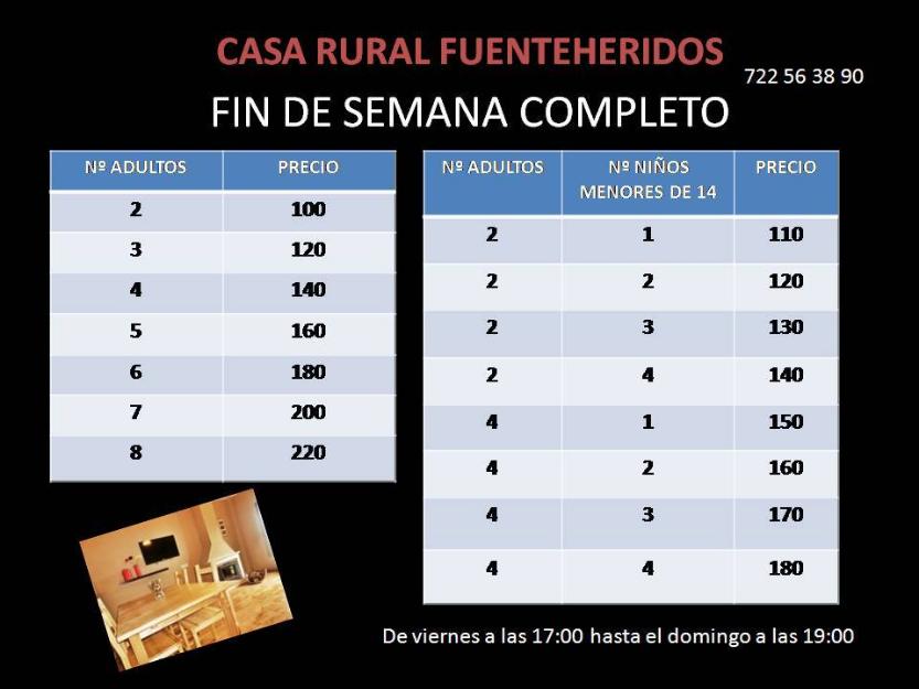 Casa rural nueva a estrena en la sierra de aracena huelva