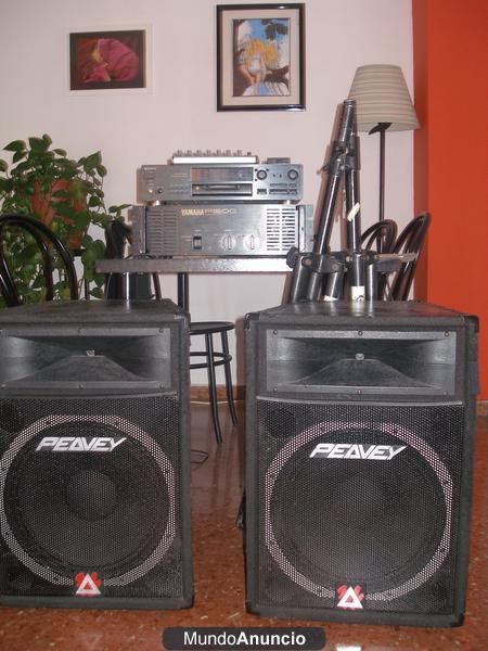 por mudanza vendo equipo pro de sonido completo