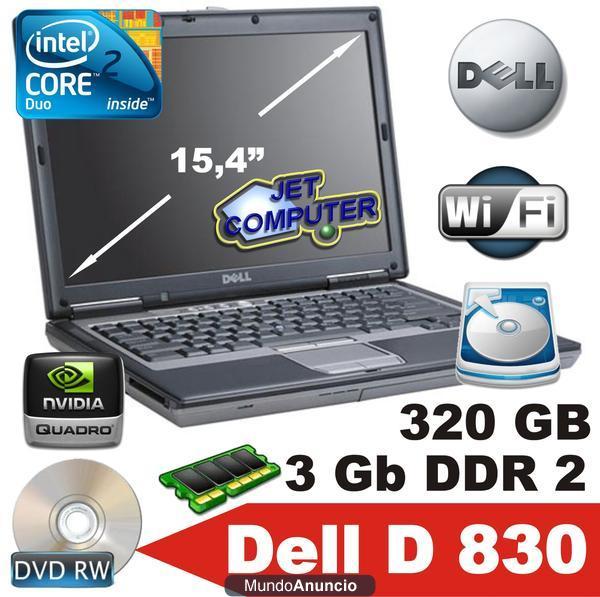 PORTATIL DELL D830 250 €