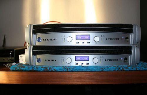 2 Power Crown I-tech 8000,watts Nuevos.