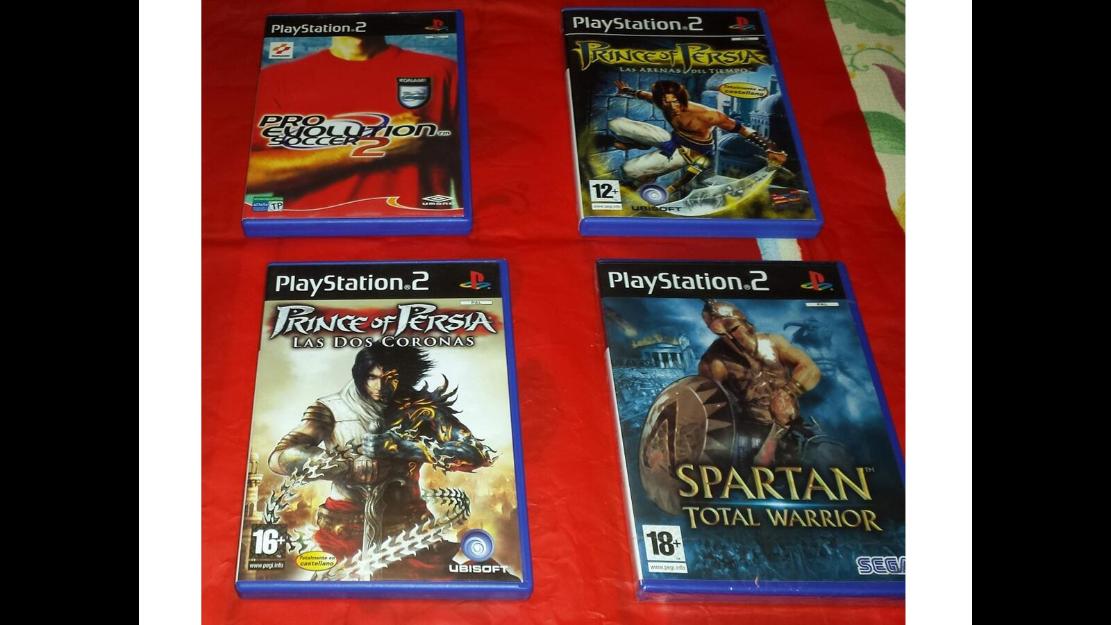 4 Juegos de Play Station 2