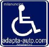 coche adaptado minusvalido discapacitado en silla de ruedas