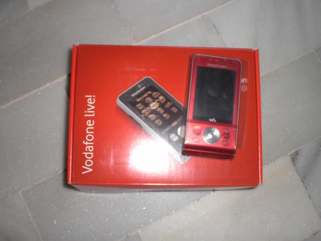 VENDO SONY ERICSSON W910i rojo VODAFONE A ESTRENAR!!!