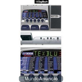 pedalera, multiefectos digitech rp300a