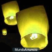 FAROLILLOS VOLADORES - GLOBOS DE LUZ