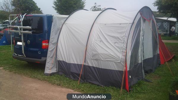 furgoneta preparada para camping