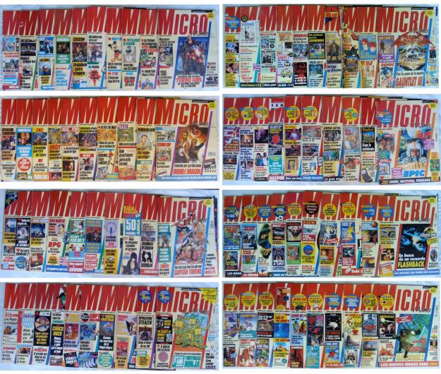 Lote 80 revistas micromania micro mania segunda epoca  videojuegos - coleccion completa