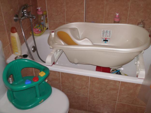 BAÑERA BEBE-NIÑO DOBLE POSTURA ADAPTABLE BAÑERA ADULTO