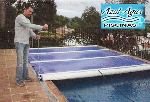 CUBIERTAS DE PISCINA CON BARRAS