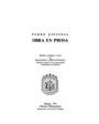 Obra en prosa (Espejo de cristal - Pronóstico judiciario - El Perro y la Calentura - Elogio al Duque de Medina Sidonia -