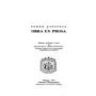 Obra en prosa (Espejo de cristal - Pronóstico judiciario - El Perro y la Calentura - Elogio al Duque de Medina Sidonia - - mejor precio | unprecio.es